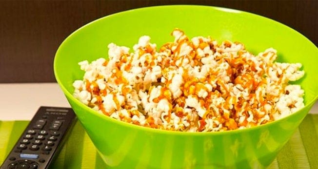 Palomitas con caramelo caseras