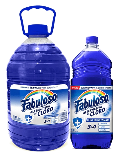  Fabuloso® Desinfectante Frescura Natural y Cítrica | Presentaciones