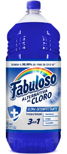 Fabuloso® Alternativa al Cloro Ultra Desinfectante 2L